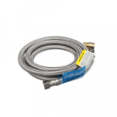 Flexible hose for dishwasher USD Products Pure-Flow 21-82472-EL 183 cm stainless steel with angled fitting