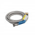 Гибкая подводка для посудомоечной машины USD Products Pure-Flow 21-82472-EL 183 см из нержавеющей стали с угловым фитингом