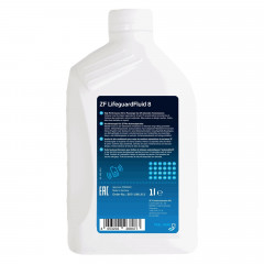 Synthetic oil for ZF Lifeguard Fluid 8 automatic transmission, volume 6 liters