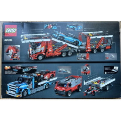 Конструктор автовоз с машиной Lego Technic 42098 для детей от 11 лет (2493 детали)