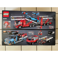 Конструктор автовоз с машиной Lego Technic 42098 для детей от 11 лет (2493 детали)