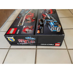 Конструктор автовоз с машиной Lego Technic 42098 для детей от 11 лет (2493 детали)
