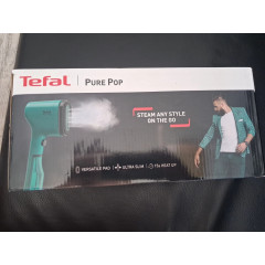 Компактний відпарювач для одягу та текстилю Tefal Pure Pop DT204E1 потужність 1300 Вт