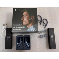 Наушники для синхронного перевода Timekettle W4 AI Translation Earbuds с функцией автокоррекции (кейс в комплекте)