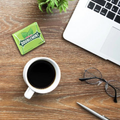 М'ятна жувальна гумка Wrigley's Doublemint набір 10 упаковок по 15 пластинок 150 штук