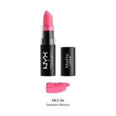 Matte finish lipstick NYX Professional Makeup Matte Lipstick MLS06 Summer Breeze (4.5 g)