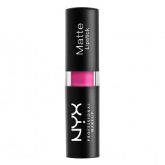 Губная помада с матовым финишем NYX Professional Makeup Matte Lipstick MLS02 Shocking Pink (4.5 г)