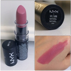 Губная помада с матовым финишем NYX Professional Makeup Matte Lipstick MLS09 Natural (4.5 г)