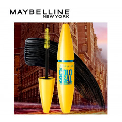 Водостойкая тушь для создания объема Maybelline The Colossal Volum' Express Whaterprooth 01 Black (черный) 10.7 мл