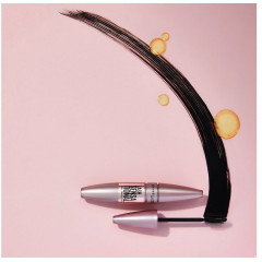 Тушь для ресниц с силиконовой щеточкой Maybelline New York Lash Sensational Intense черная объем и подкручивание (9.5 мл)