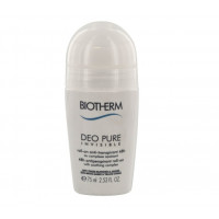 Roll-on antiperspirant for women against yellow and white stains Biotherm Deo Pure Invisible Roll-On 75 ml