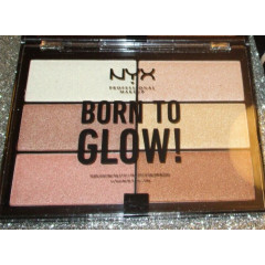 Палитра сухих хайлайтеров для контуринга NYX Professional Makeup Born to Glow BTGHP01 6 x 4.8 г