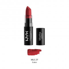 Губна помада з матовим фінішем NYX Professional Makeup Matte Lipstick MLS27 Eden (4.5 г)