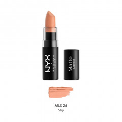 Губна помада з матовим фінішем NYX Professional Makeup Matte Lipstick MLS26 Shy (4.5 г)