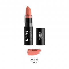 Губна помада з матовим фінішем NYX Professional Makeup Matte Lipstick MLS33 Spirit (4.5 г)