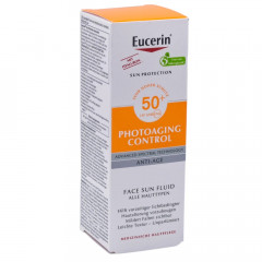 Крем-гель від сонця з SPF 50+ для жирної та схильної до акне шкіри Eucerin Oil Control 50 мл