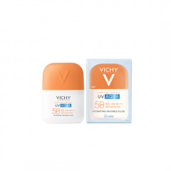 Зволожуюча емульсія від сонця Vichy Capital Soleil UV Aqua Hydrating Invisible Fluid SPF 50 флакон 50 мл