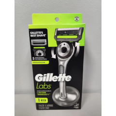 Men's Shaving Set Gillette Labs Exfoliating (razor, magnetic stand, and 1 replacement cartridge)