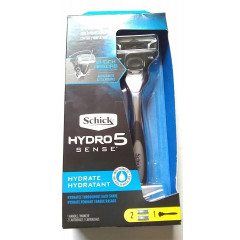 Men's Shaving Set Schick Hydro 5 Sense Hydrate (razor and 2 replacement cartridges)