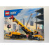 LEGO City Large Construction Equipment Set Yellow Mobile Crane 60409 for Kids Aged 9 and Up (1116 Pieces 4 Minifigures Included)