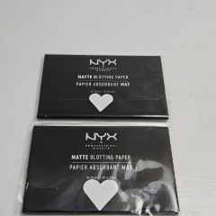 Серветки для видалення жирного блиску NYX Matte Blotting Paper 50 листів