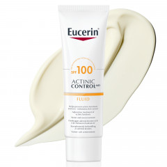 Солнцезащитный флюид для лица Eucerin Actinic Control MD SPF 100 флакон 80 мл против кератоза и меланомы