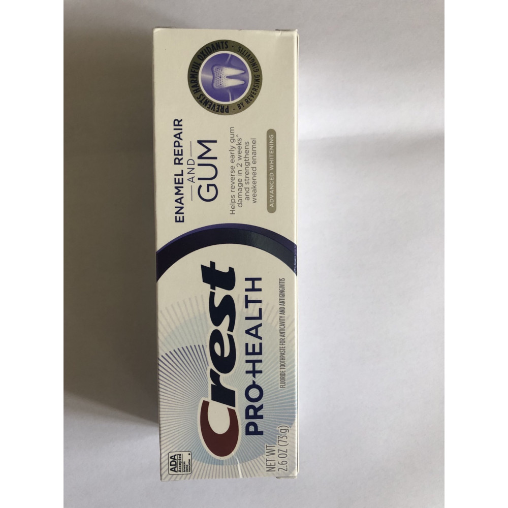 Whitening toothpaste against cavities and gingivitis Crest Pro-Health Gum and Enamel Restore with fluoride 73 g