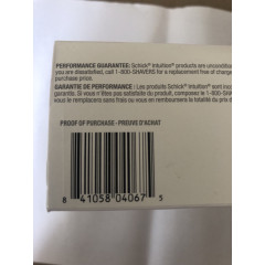 Женская бритва 2-в-1 с встроенным гелем для бритья Schick Intuition Sensitive Care Organic Aloe упаковка бритва + 2 насадки