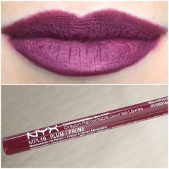 Автоматический водостойкий карандаш для губ NYX Retractable Lip Liner MPL16 Plum