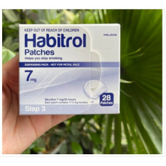Нікотиновий пластир для зниження тяги до куріння Habitrol 7 мг 28 шт Крок 3