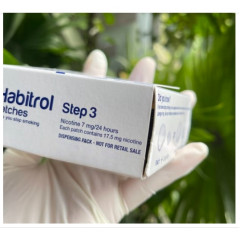 Нікотиновий пластир для зниження тяги до куріння Habitrol 7 мг 28 шт Крок 3