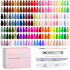 Подарочный набор гель-лаков для маникюра Beetles 110 PCS Gel Nail Polish Kit (100 оттенков + аксессуары)