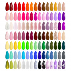 Подарунковий набір гель-лаків для манікюру Beetles 110 PCS Gel Nail Polish Kit (100 відтінків + аксесуари)