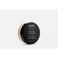 Рассыпчатая пудра с минералами против жирного блеска NYX Professional Makeup Mineral Finishing Powder MFP02 оттенок Medium/Dark 8 г