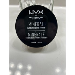 Loose powder with minerals against oily shine NYX Professional Makeup Mineral Finishing Powder MFP02 shade Medium/Dark 8 g