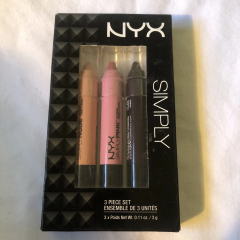 Набор кремовых помад-стиков с атласным финишем NYX Simply Lip Cream Set 02 Nude Pink Vamp 3 шт