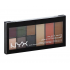 NYX Professional Makeup Go-To Palette Bon Voyage GTP02 face and eye makeup palette (set of 6 eyeshadows, blush, highlighter, and bronzer)