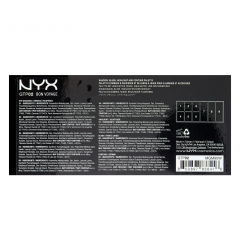 NYX Professional Makeup Go-To Palette Bon Voyage GTP02 face and eye makeup palette (set of 6 eyeshadows, blush, highlighter, and bronzer)