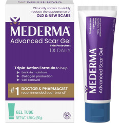 Професійний гель для розгладження розтяжок і рубців Mederma Advanced Scar Gel туба 50 г