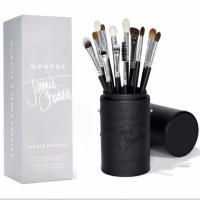 Set of professional makeup brushes Morphe X James Charles Eye Brush Set 13 pieces in a travel organizer case