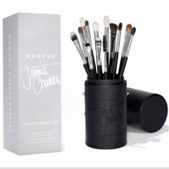 Set of professional makeup brushes Morphe X James Charles Eye Brush Set 13 pieces in a travel organizer case