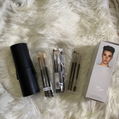 Set of professional makeup brushes Morphe X James Charles Eye Brush Set 13 pieces in a travel organizer case