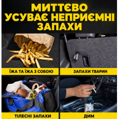 Dry fog odor neutralizer for cleaning the interior and ventilation system of a car Meguiar's Whole Car Air Re-Fresher G262402 bottle 57 g