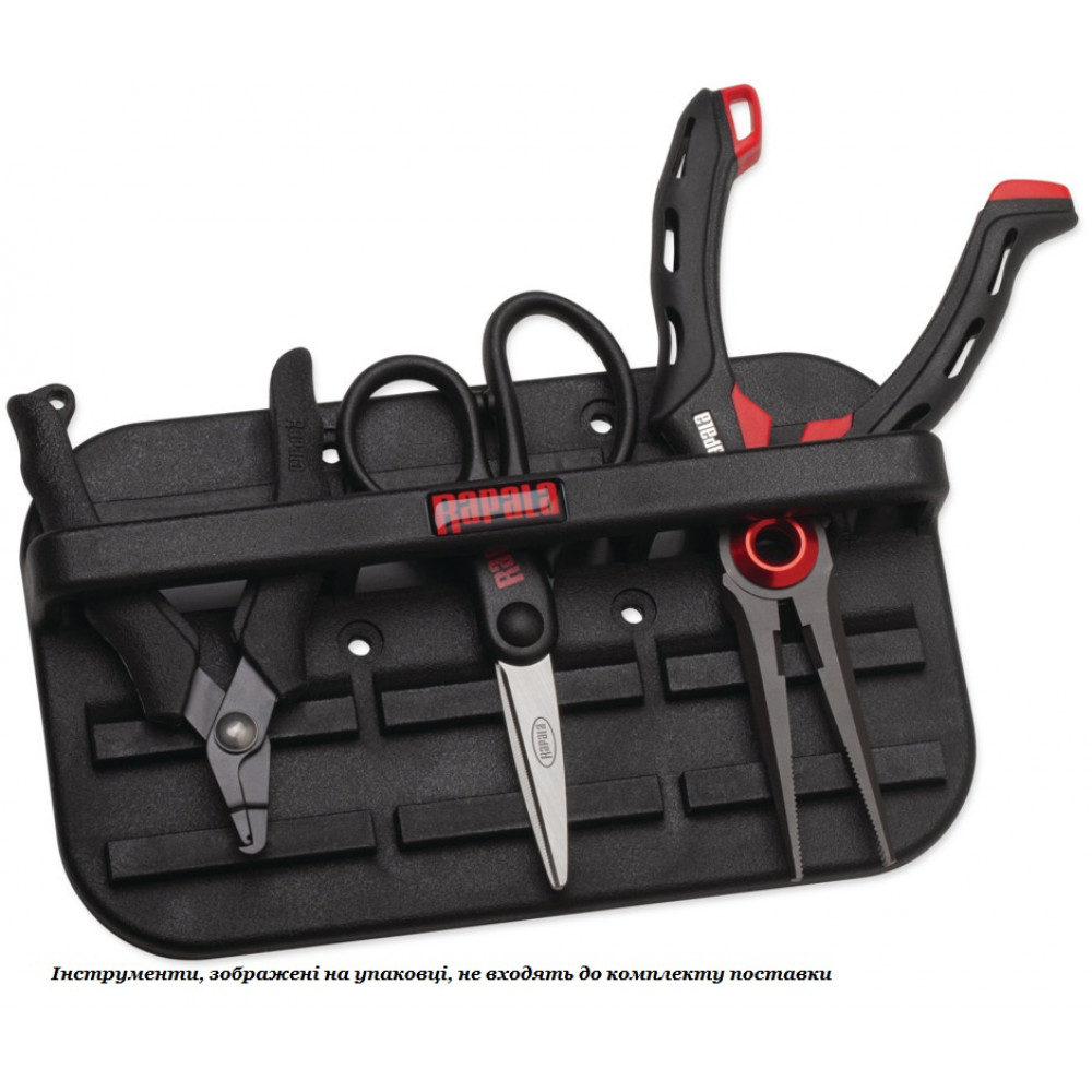 Магнитный держатель для рыболовных инструментов Rapala Magnetic Tool Holder MTH3 на 3 посадочных места (без инструментов)
