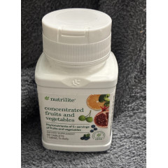 Концентрат овочів і фруктів Amway Nutrilite Concentrated Fruits and Vegetables 100648 натуральні вітаміни 60 таблеток