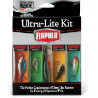 Exclusive set of lures for ultralight fishing Rapala Ultra-Lite Kit ULKT1 set of 4 baits