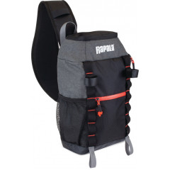 Рюкзак рибальський для снастей Rapala Venture 8 Backpack RV8SP об'єм 8 літрів чорно-сірий меланж