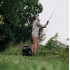 Рюкзак рыболовный для снастей Rapala Venture 13 Backpack RV13BP объемом 13 литров черно-серый меланж