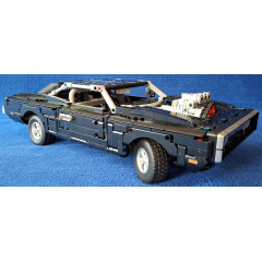 Конструктор для взрослых LEGO Technic Fast and Furious Dodge Charger R/T (42231) Гоночный автомобиль 1516 элементов
