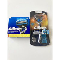 Бритвенний набір Gillette Fusion ProShield Chill / ProGlide Chill (1 бритва та 9 змінних картриджів)